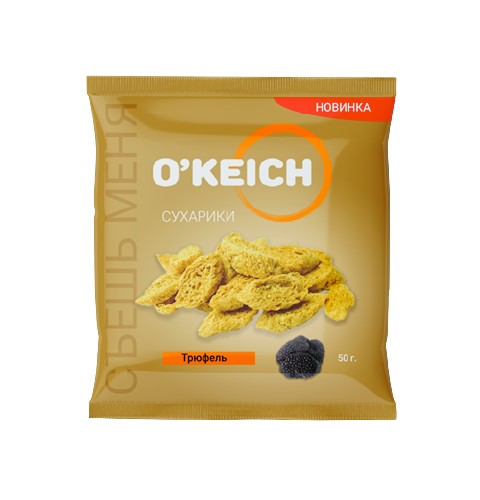 

Сухарики пшеничные O'Keich трюфель 50 г