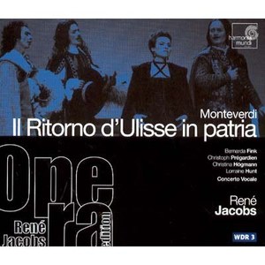 

Monteverdi. Il Ritorno D'Ulisse In Patria / Bernada Fink, Christoph Pregardien, 3 CD