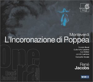 

Monteverdi. L'Incoronazione Di Poppea / Concerto Vocale, Rene Jacobs, 3 CD