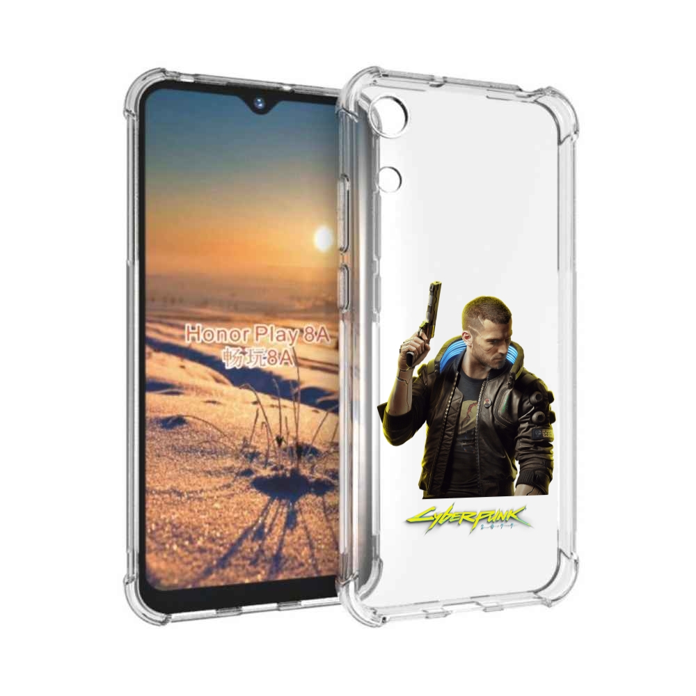 

Чехол бампер MyPads Cyberpunk-2077 для Honor 8A, Прозрачный, Tocco