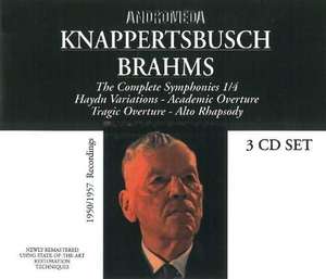 Brahms. Complete Symphonies - Hans Knappertsbusch