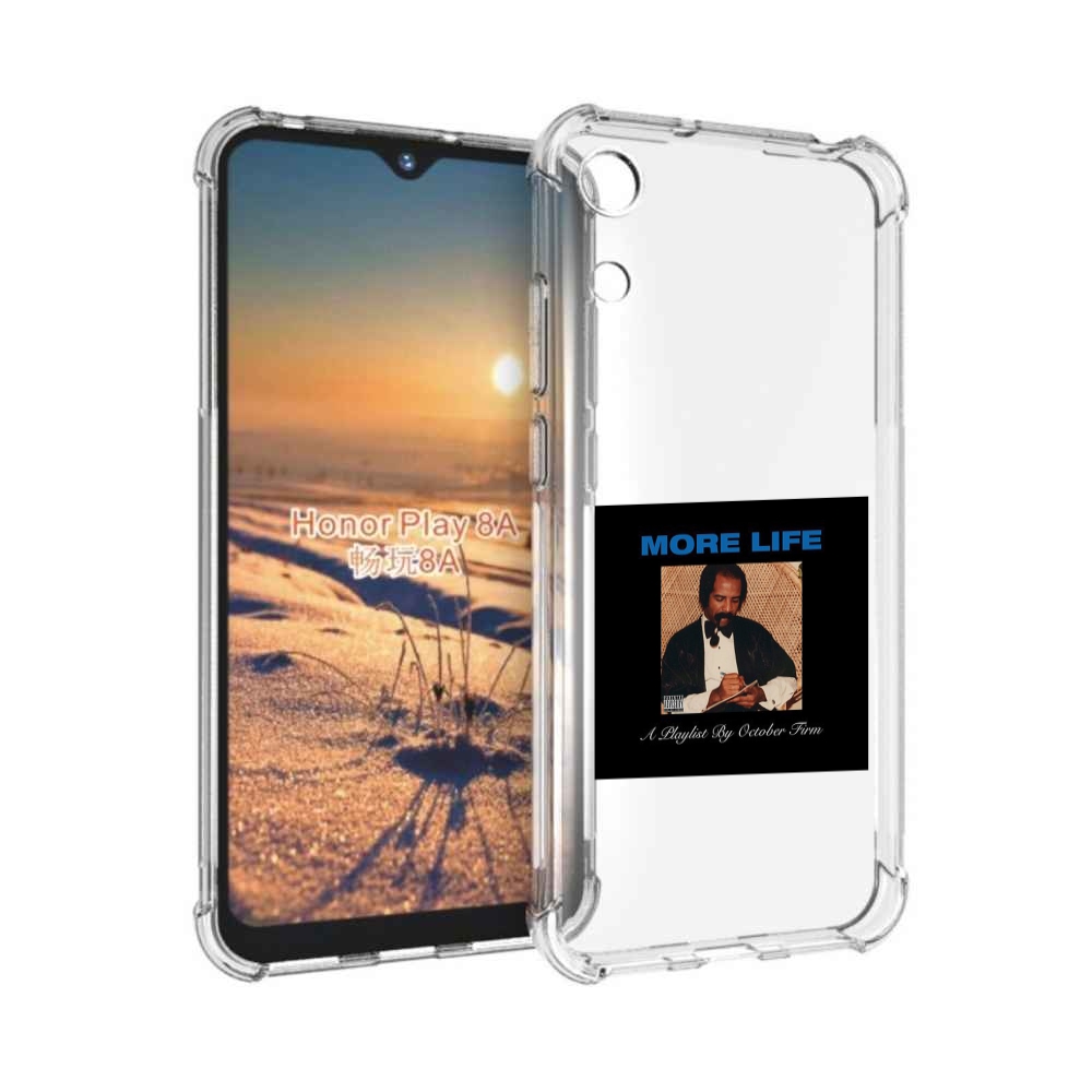 

Чехол бампер MyPads Drake - More Life для Honor 8A, Прозрачный, Tocco