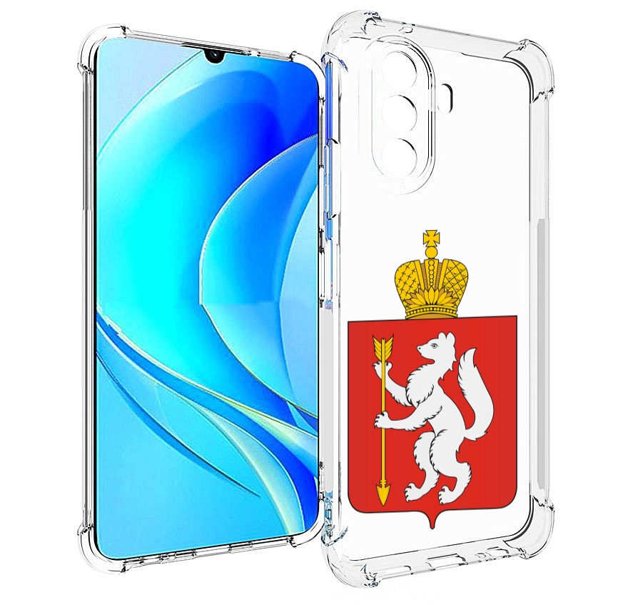 

Чехол MyPads герб-свердловская-область-екатеринбург для Huawei Nova Y70, Прозрачный, Tocco