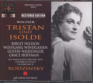 

Wagner, Tristan und Isolde. (Windgassen, Von Rohr, Nilsson, Neidlinger et al, 3 CD
