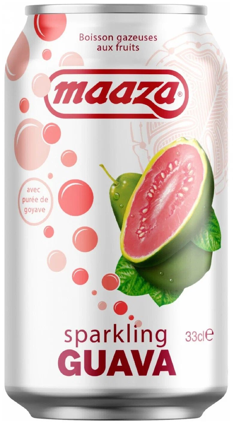 

Напиток сокосодержащий "Maaza" Sparkling Guava, in can
