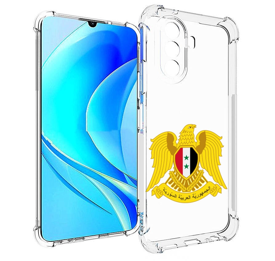 Чехол MyPads герб-сирии для Huawei Nova Y70 / Nova Y70 Plus (MGA-LX9N) / Huawei Enjoy 50