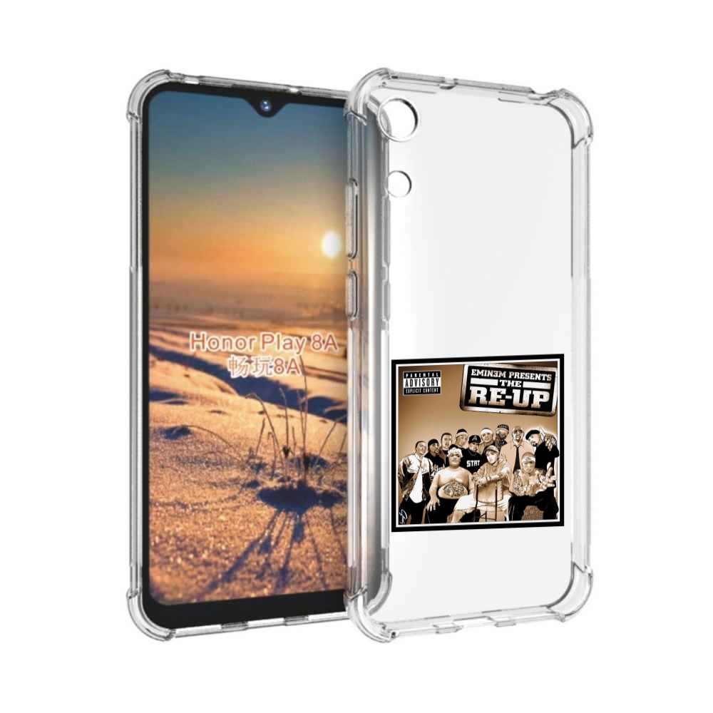 

Чехол Бампер Mypads Eminem Presents, The Re-Up Для Honor 8A, Прозрачный, Tocco