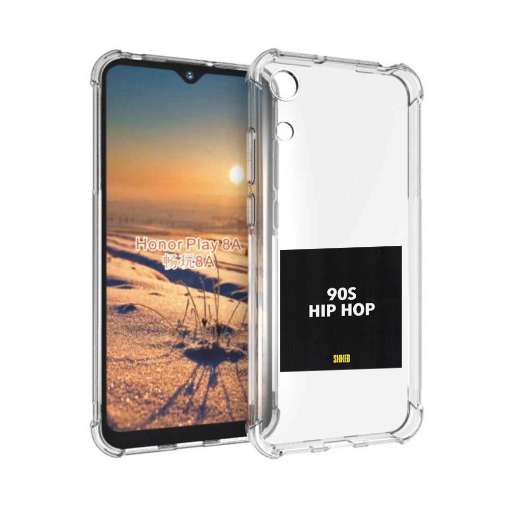 

Чехол бампер MyPads Eazy-E 90S Hip Hop для Honor 8A, Прозрачный, Tocco