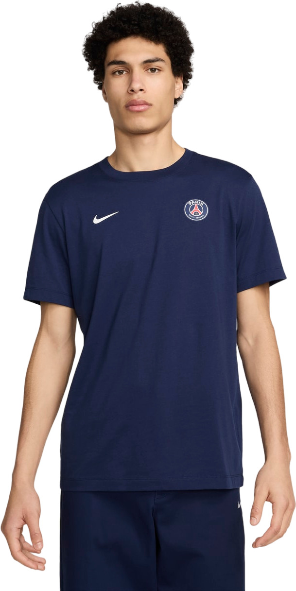 

Футболка мужская Nike Psg Nk Club Essntl Tee синяя XL, Синий, Psg Nk Club Essntl Tee