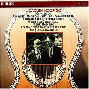 

Rodrigo: Concierto De Aranjuez, Concierto Andaluz, etc. Romero, Marriner, 3 CD