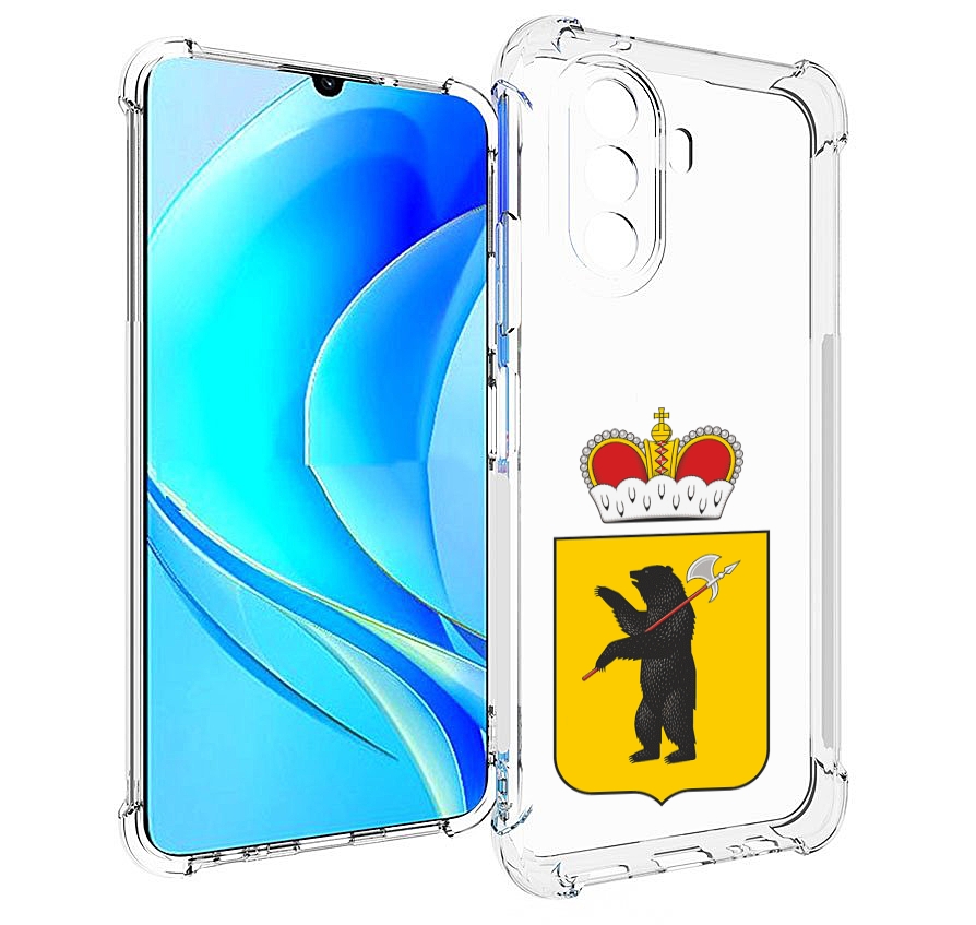 

Чехол MyPads герб-ярославская-область для Huawei Nova Y70 / Nova Y70 Plus (MGA-LX9N), Прозрачный, Tocco