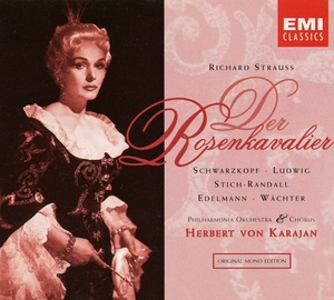 

Strauss - Der Rosenkavalier / Schwarzkopf, Ludwig, Stich-Randall, Endelmann, 3 CD