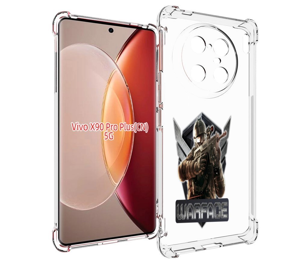 

Чехол MyPads игра про войну для Vivo X90 Pro Plus, Прозрачный, Tocco