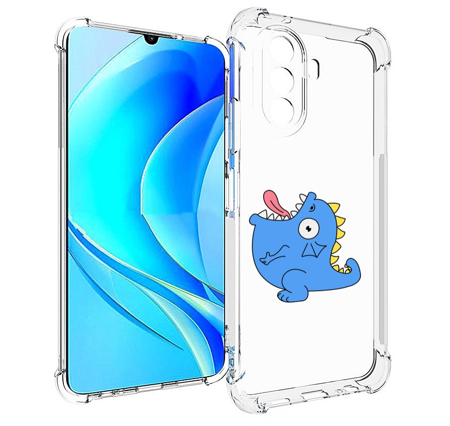 

Чехол MyPads голубая-рыбка для Huawei Nova Y70 / Nova Y70 Plus (MGA-LX9N), Прозрачный, Tocco