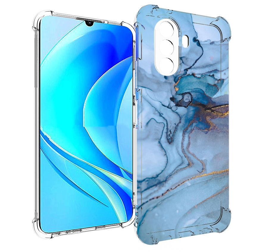 

Чехол MyPads голубой мрамор для Huawei Nova Y70 / Nova Y70 Plus (MGA-LX9N), Прозрачный, Tocco