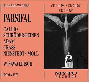 

Richard Wagner: Wagner: Parsifal (Rome 1970), 3 CD