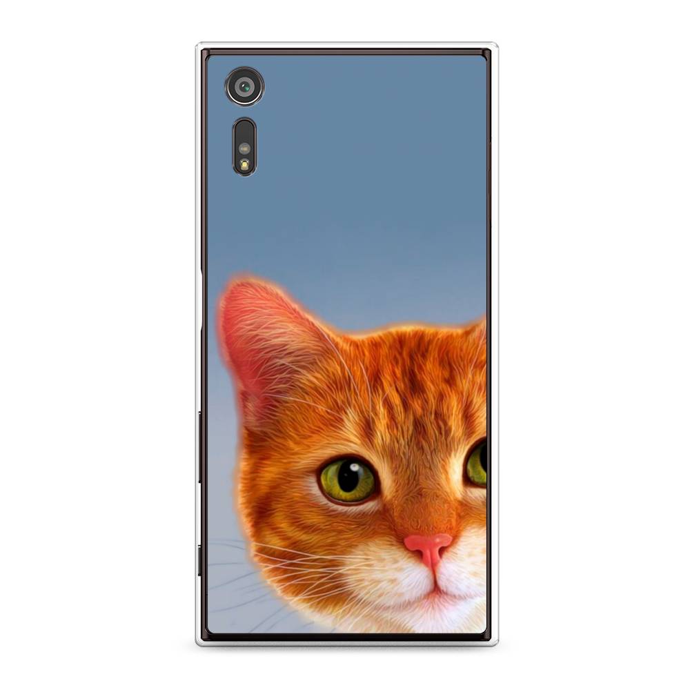

Чехол для Sony Xperia XZ "Любопытный котик", Коричневый, 51450-1