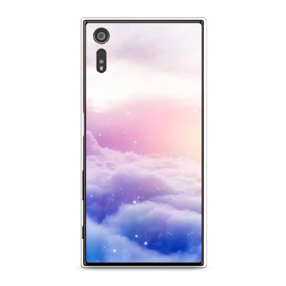 

Чехол для Sony Xperia XZ "Небеса", Голубой;белый;розовый, 51450-2