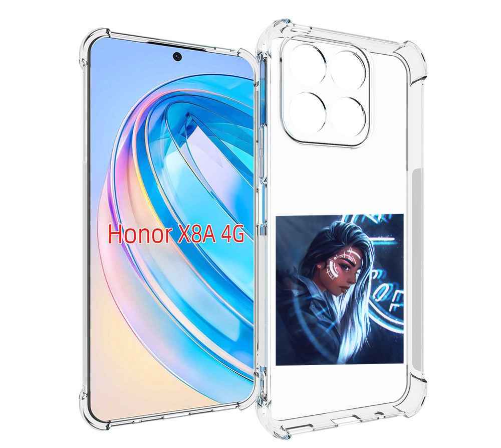 

Чехол MyPads девушка-из-антарктиды женский для Honor X8a, Tocco
