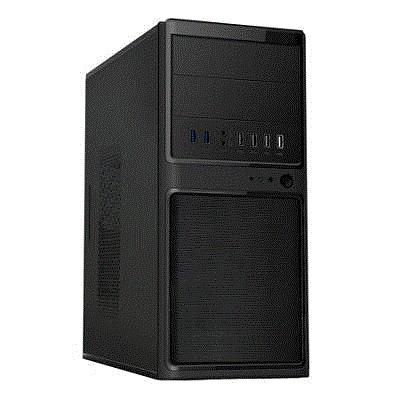 PowerCool Корпус S6012-2U3C-500W (Midi Tower, Черн., БП500Вт., 2*USB3.0, 2*USB2.0, 1*USB T 100042604315