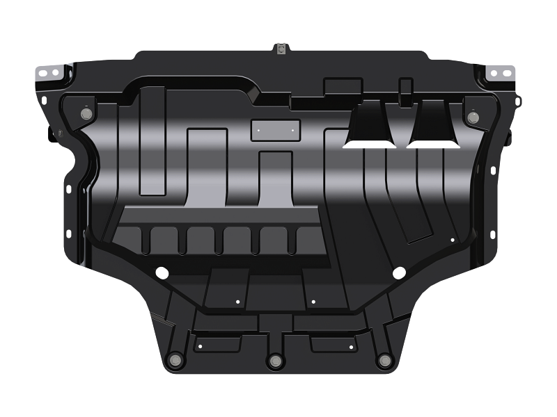 фото Защита картера и кпп sheriff для шкода карок 2018-2020, №1, сталь 1,8мм, 21.2680 v1-3