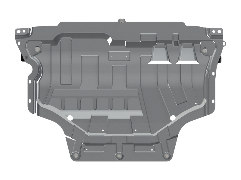 фото Защита картера и кпп sheriff для шкода карок 2018-2020, №2, алюм 3 мм, 21.2681 v1-3