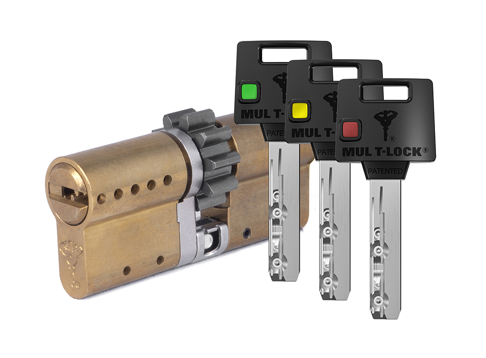 

Цилиндр Mul-t-Lock MTL400 Светофор ключ-ключ (размер 33х33 мм) - Латунь, Шестеренка, Золотистый