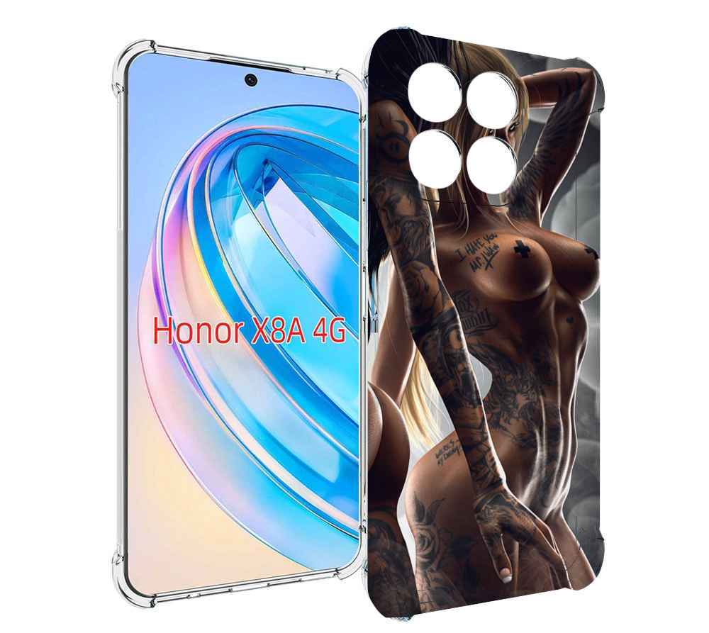 

Чехол MyPads девушки-инь-и-янь-в-татуировках для Honor X8a, Tocco