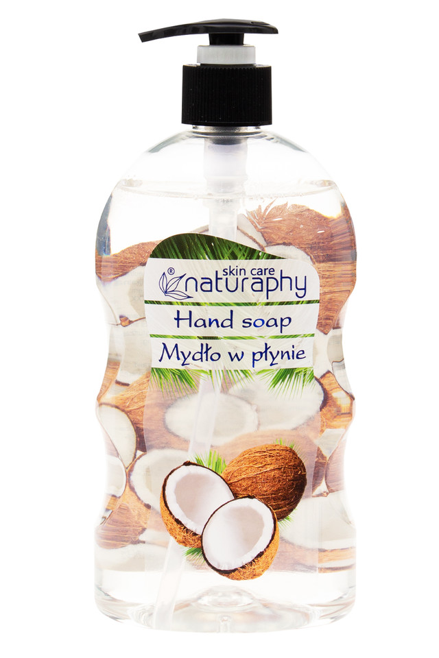 фото Жидкое мыло naturaphy hand soap with pump coconut 650 мл