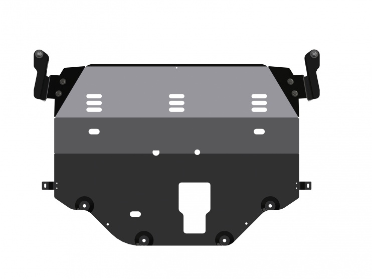 фото Защита картера и кпп sheriff на хендай соната 2017-2019, №1, сталь 2мм, 10.3469 v1
