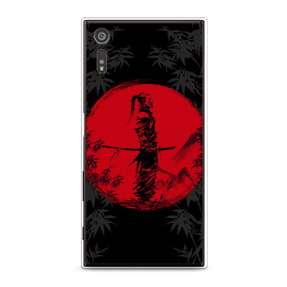 

Чехол для Sony Xperia XZ "Самурай на красном фоне", Черный;красный;серый, 51450-4