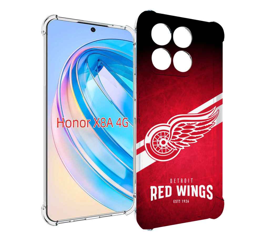 

Чехол MyPads детрйот ред вингс мужской для Honor X8a, Tocco