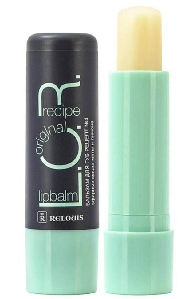 

Бальзам для губ Relouis L.O.R Lipbalm Original Recipe Рецепт №4, 4.3 г х 6 шт., Прозрачный