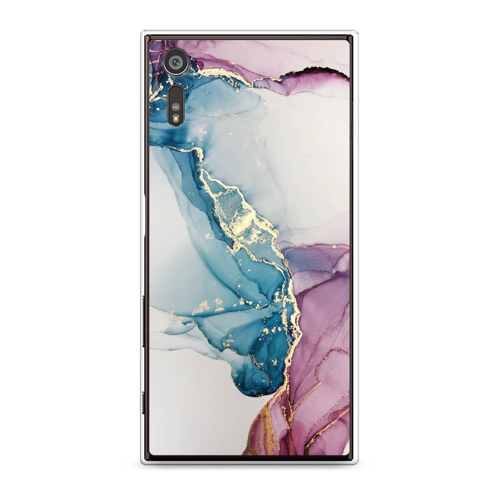 

Чехол для Sony Xperia XZ "Розовые разводы рисунок", 51450-3