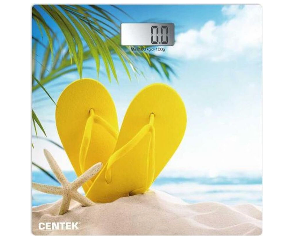 Весы напольные Centek CT-2426 Пляж весы напольные centek ct 2426 пляж