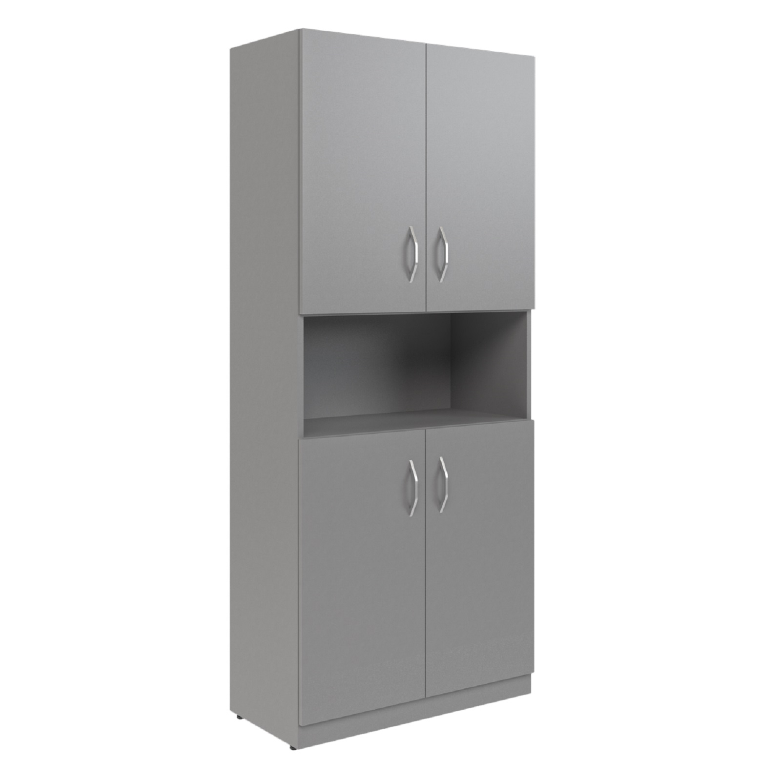 

Шкаф полузакрытый SKYLAND SIMPLE SR-5W.4 серый 77х38х181, SR-5W.4