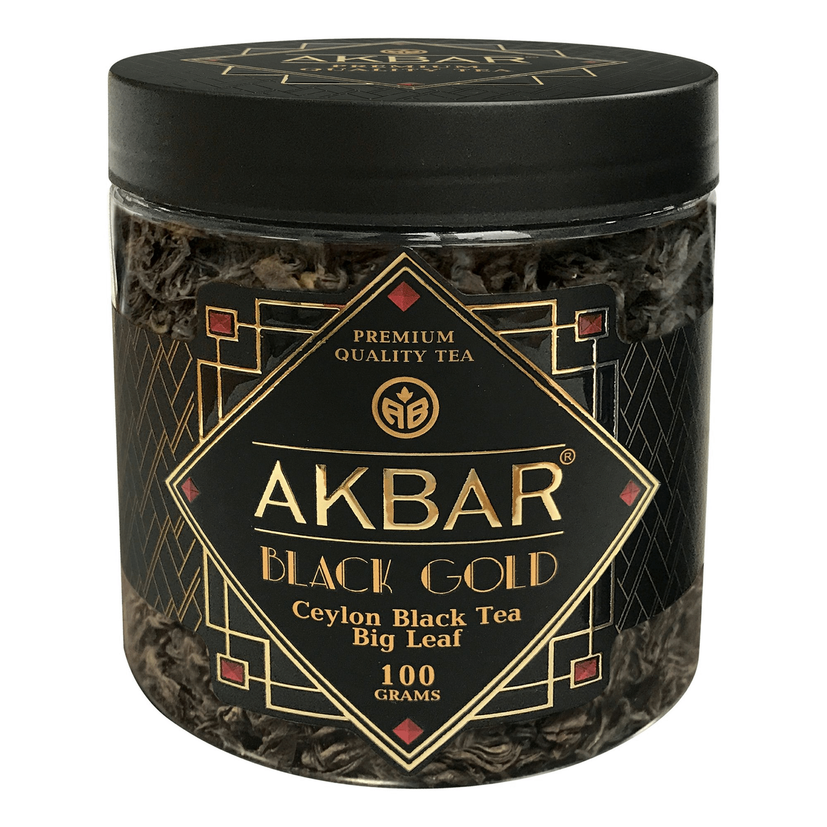 Чай черный Akbar Black Gold листовой 100 г
