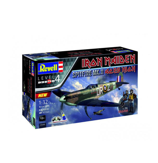 фото Набор spitfire mk.v iron maiden revell