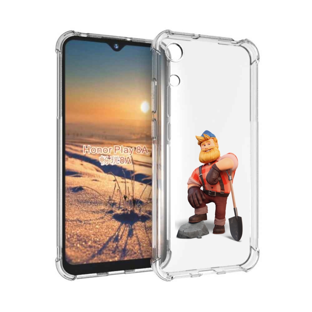 

Чехол бампер MyPads FarmVille-2 для Honor 8A, Прозрачный, Tocco