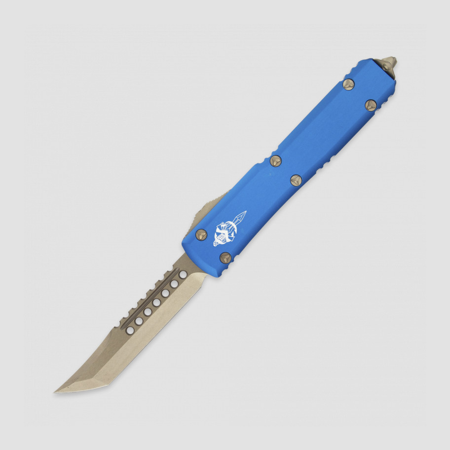 Нож туристический MICROTECH Ultratech Hellhound 8,7 синий