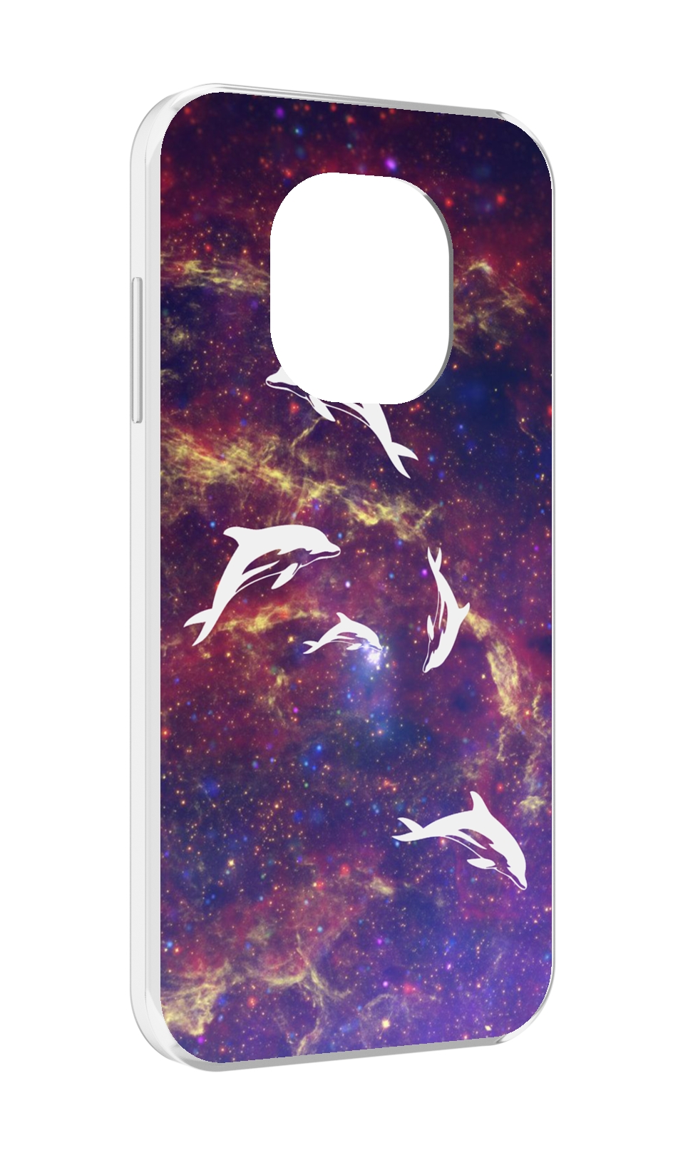 

Чехол MyPads Космические-дельфины для Blackview BL8800 / BL8800 Pro, Прозрачный, Tocco