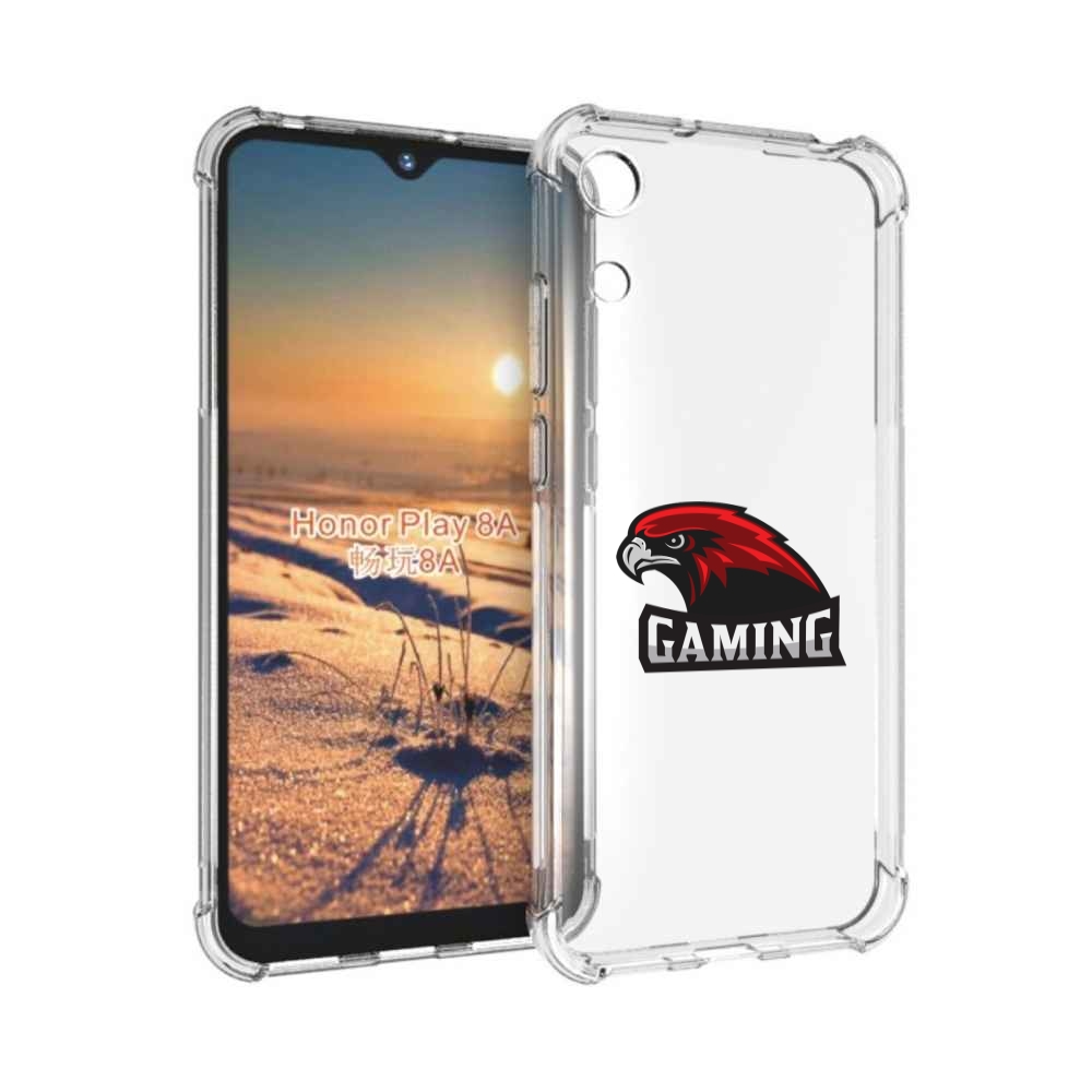 

Чехол бампер MyPads Gaming-1 мужской для Honor 8A, Прозрачный, Tocco