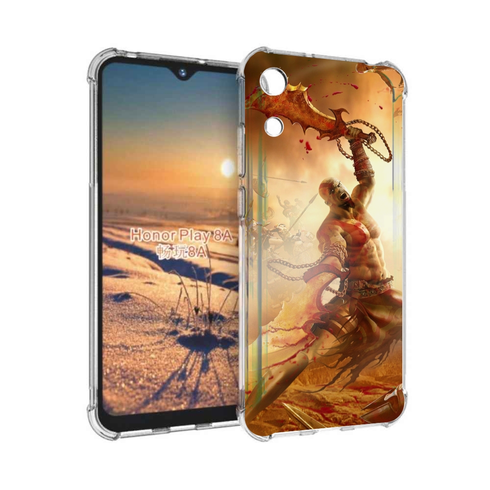 

Чехол бампер MyPads God Of War III для Honor 8A, Прозрачный, Tocco