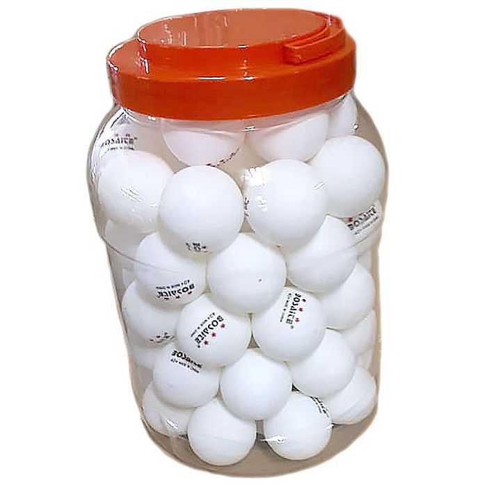 Мячи для настольного тенниса SPORTEX R18073 60 шт. в тубе, серия Advance, белый