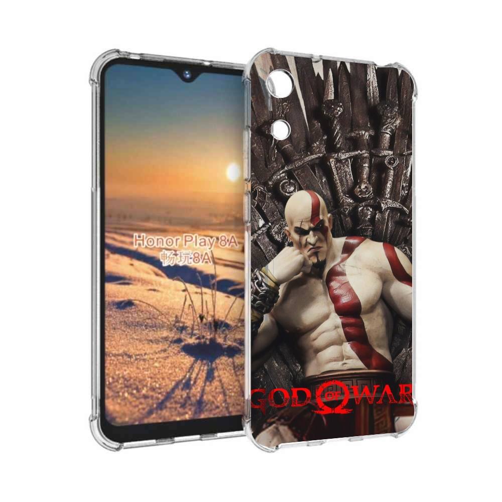 

Чехол бампер MyPads God of War Кратос для Honor 8A, Прозрачный, Tocco