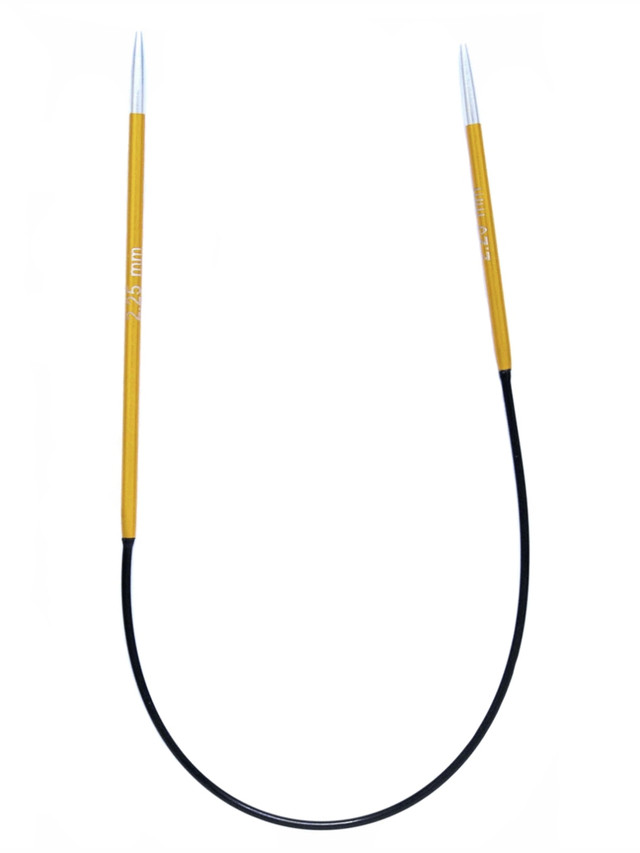 

Спицы Knit Pro Zing для вязания ассиметричные длина 25 см, диаметр 2,25 мм, 47051, Красный, Zing