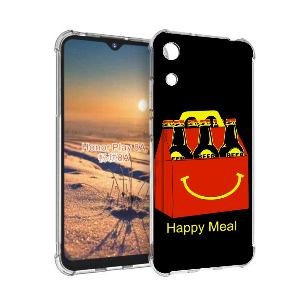 

Чехол бампер MyPads Happy Meal для Honor 8A, Прозрачный, Tocco