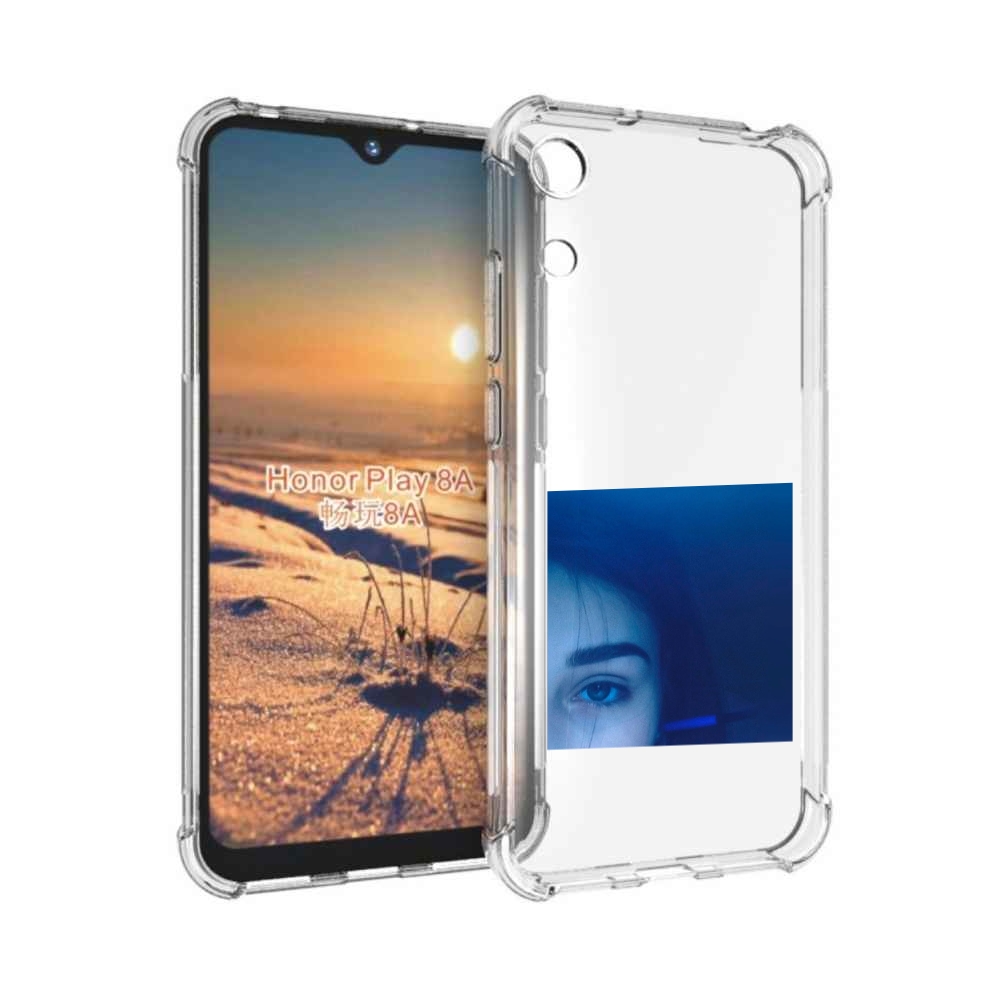 

Чехол бампер MyPads Hate Love face для Honor 8A, Прозрачный, Tocco