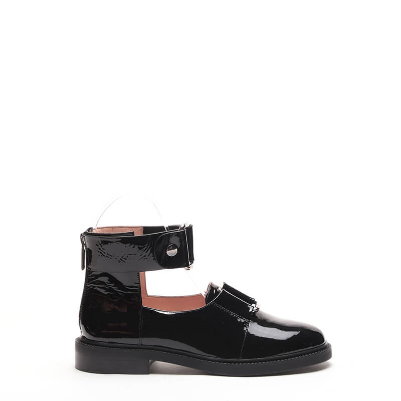 

Полуботинки женские Basconi 130039BC-PZ черные 35 RU, 130039BC-PZ