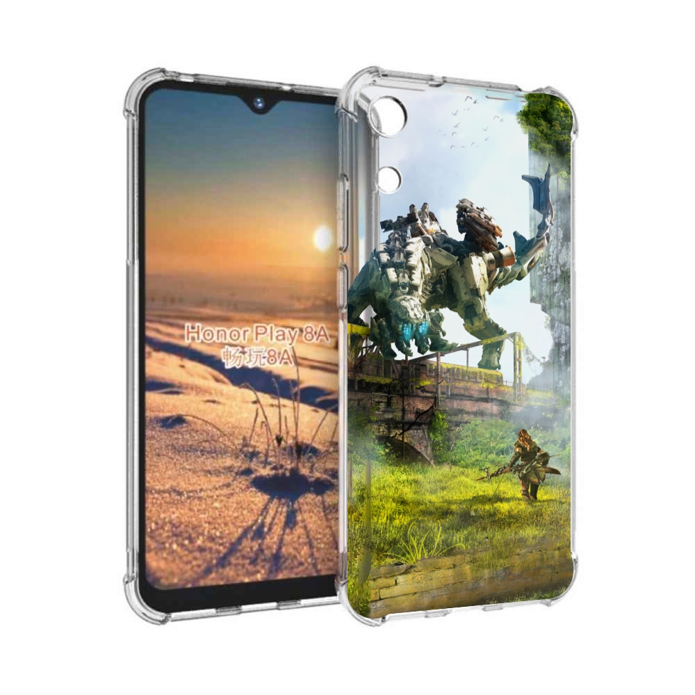 

Чехол бампер MyPads Horizon Zero Dawn для Honor 8A, Прозрачный, Tocco